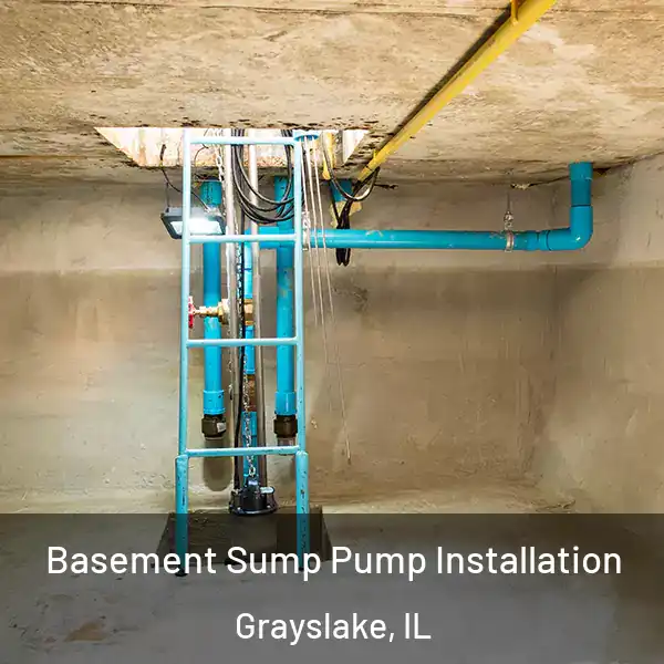  Basement Sump Pump Installation Grayslake, IL